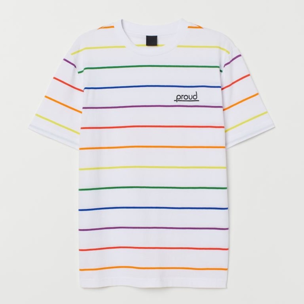 LGBTQ PRIDE H&M shirt XL